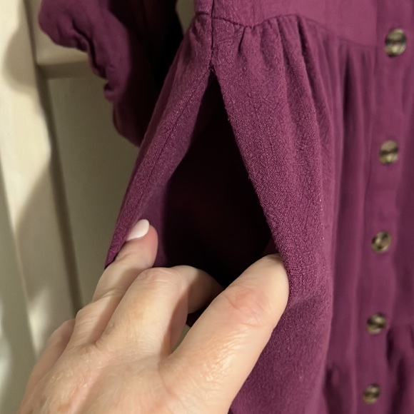 White Birch- Amazing Purple Multi-Tier Dress - Picture 6 of 10